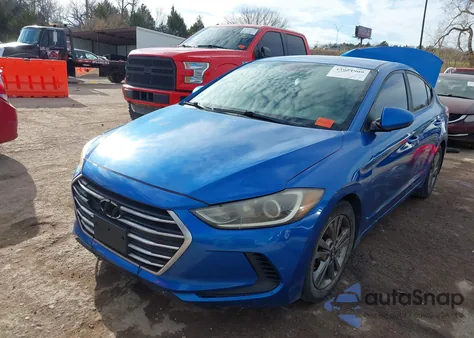 2018 Hyundai Elantra Sel from USA, damaged, VIN 5NPD84LF3JH240701